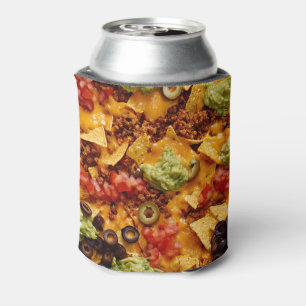 Realistisches Nacho-mexikanisches Essen Dosenkühler