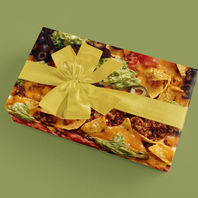 Realistisches Nacho-mexikanisches Essen Geschenkpapier (Von Creator hochgeladen)