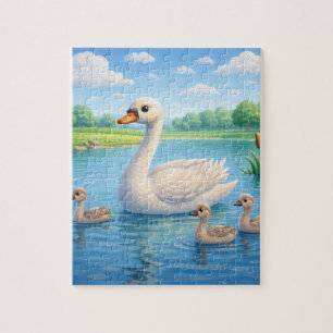Realistisches Tierkunst-Puzzle