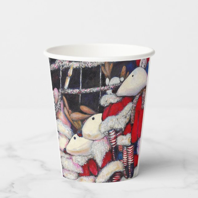 Realität im Urlaub Pappbecher (Rückseite)