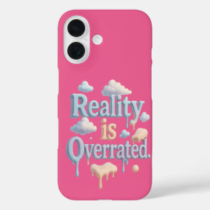 "Realität ist überbewertet" - Dreamcore Cloud Ästh iPhone 16 Hülle
