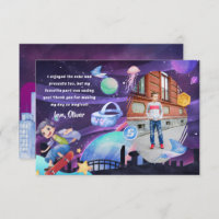 Réalité virtuelle | Jeu Carte de remerciements d'a