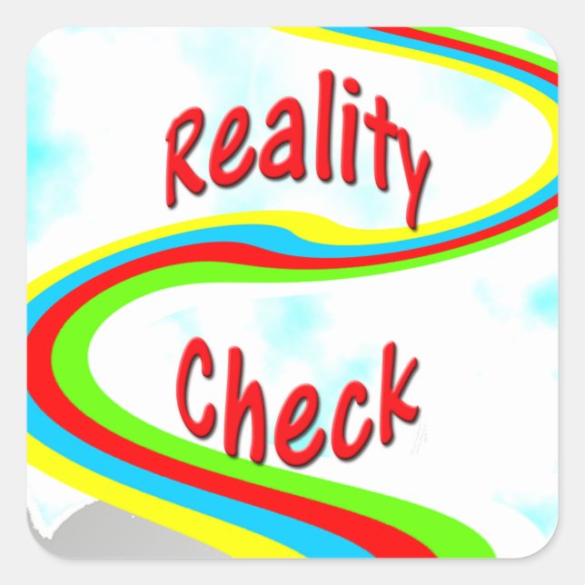 Reality Karo - Aufkleber (Vorderseite)