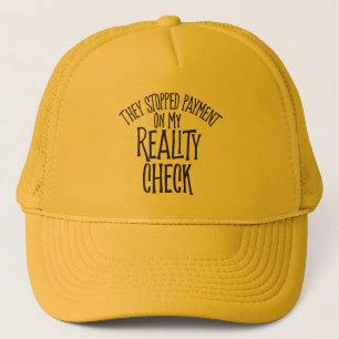 Reality-Karo Truckerkappe
