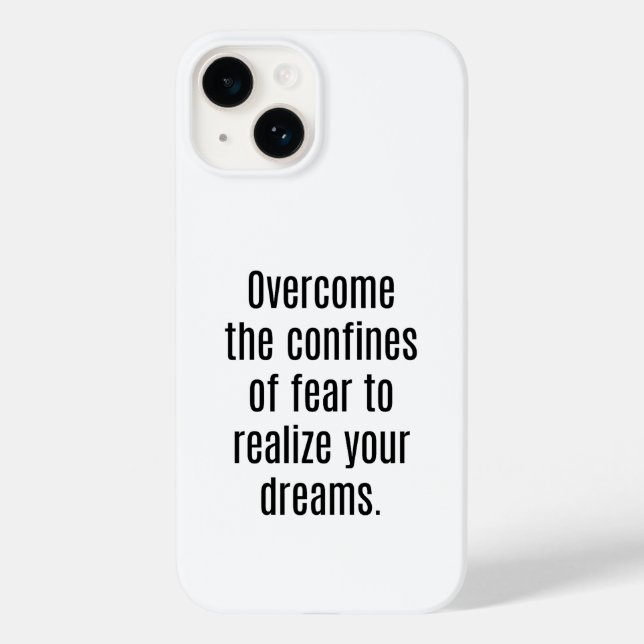 Realize your Dreams iPhone Case (Rückseite)