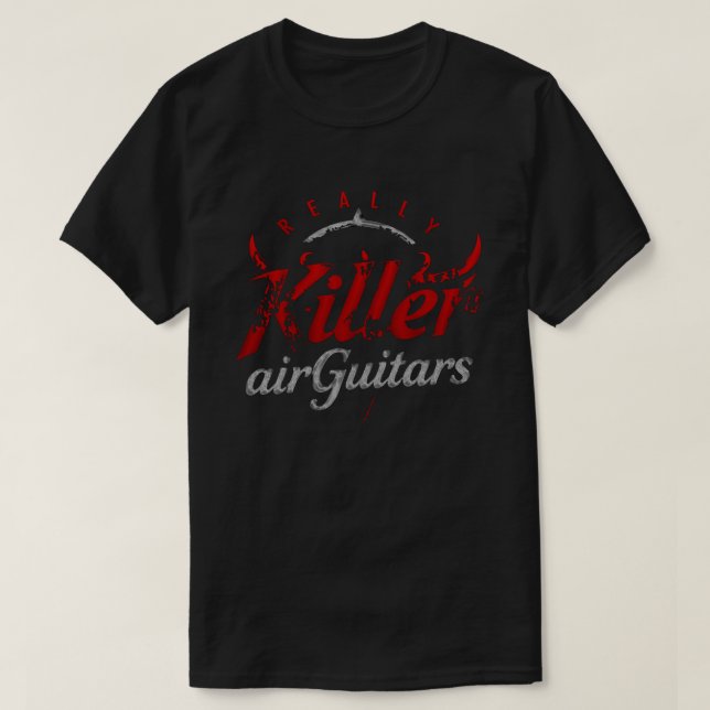 REALLY KILLER AIR GUITARS Tee (Design vorne)