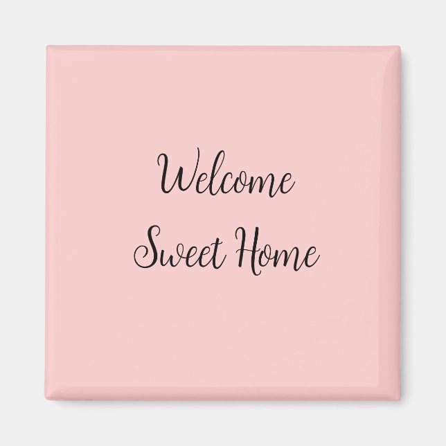 Realtor Begrüßung Zuhause Housewarming geben Sie I Magnet (Vorne)