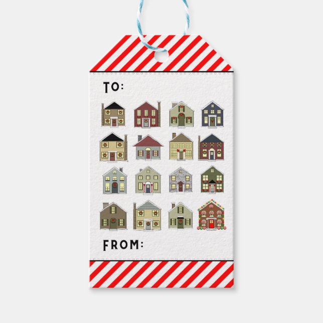 Realtor Christmas Geschenkanhänger (Vorderseite)