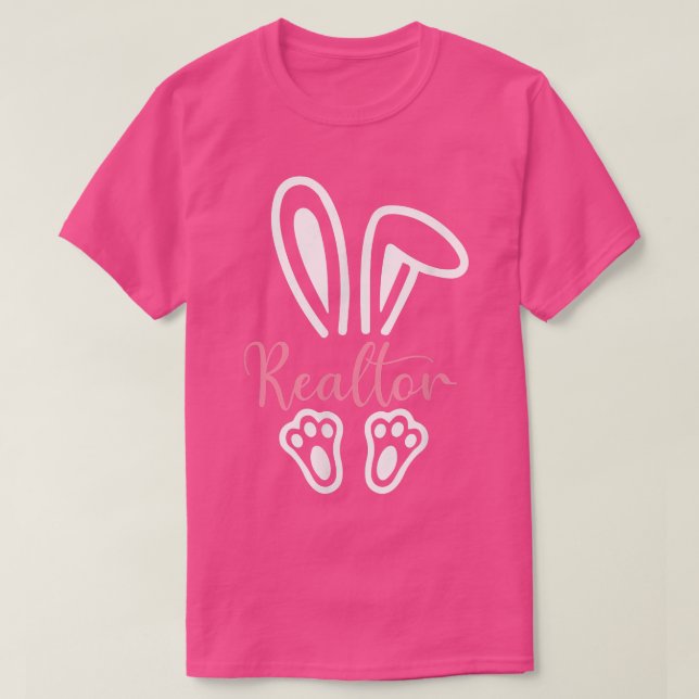 Realtor Easter Real Anwesen Agent T-Shirt (Design vorne)
