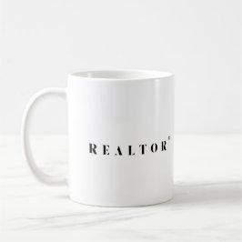 Realtor-Logo Kaffeetasse