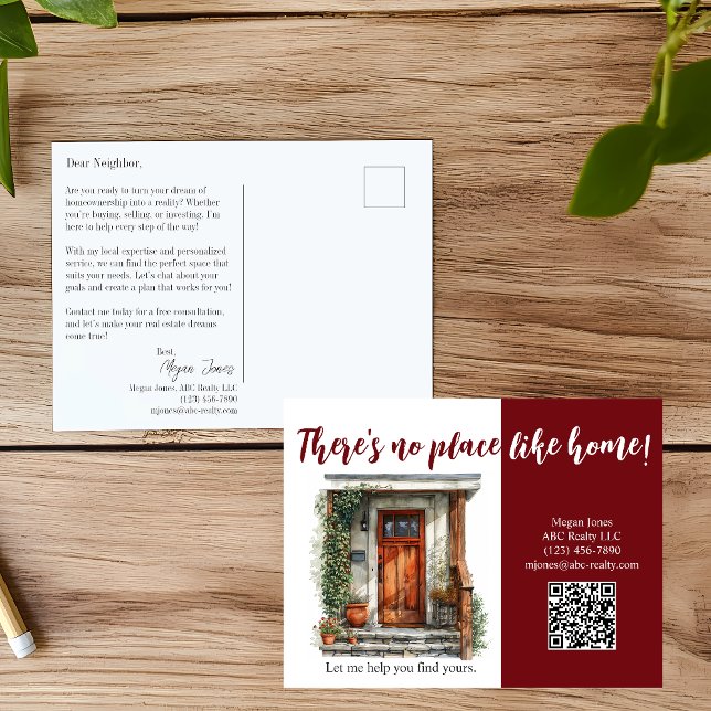 Realtor Mailer Real Anwesen Marketing Postkarte (Von Creator hochgeladen)