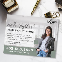 Realtor Marketing Logo Real Anwesen Farm Mailer