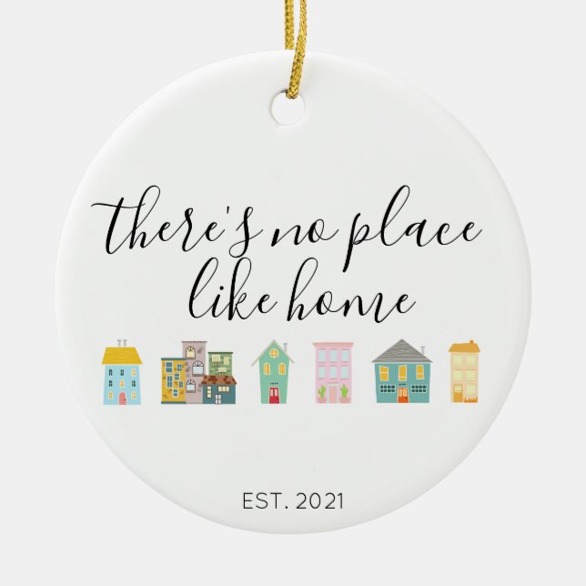 Realtor New Homeowner Keramik Ornament (Vorne)