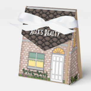 Realtor-offenes Haus-Zuhause-Form-Leckerei-Kasten Geschenkschachtel