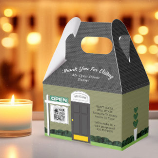 Realtor Open House Geschenkboxen Geschenkschachtel