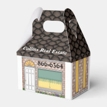 Realtor Open House Zuhause Shape Leckerei Box