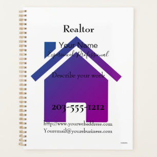 Realtor Promotional Daily Planner - HAMbyWG Planer