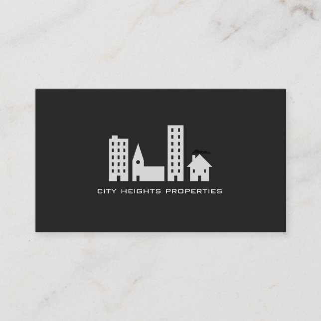 Realtor, Real Anwesen Business Card Visitenkarte (Vorderseite)