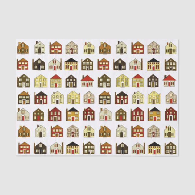 Realtor Real Anwesen Gift Seidenpapier (Vorderseite)