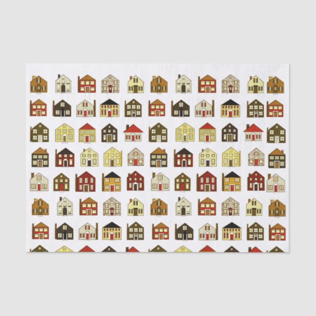 Realtor Real Anwesen Gift Seidenpapier (Vorderseite)