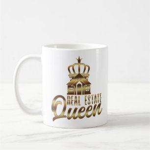 Realtor Real Anwesen Queen Crown Kaffeetasse