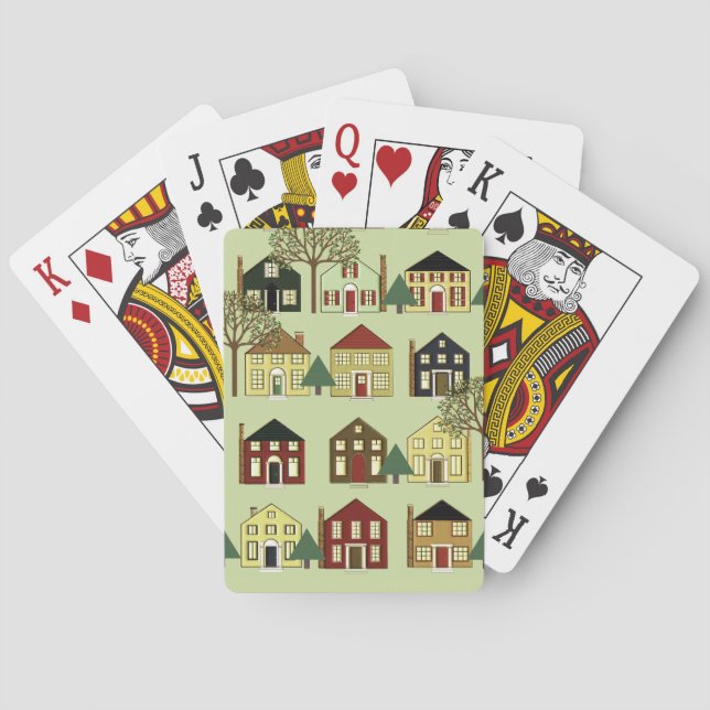 Realtor Real Anwesen Spielkarten (Rückseite)