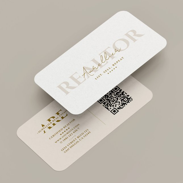 Realtor Sand Real Estate Agent Mortgage Broker Visitenkarte (Realtor Sand Real Estate Agent Mortgage Broker Business Card
)
