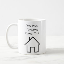 Realtor Vielen Dank, dass Sie Personalisierte Gesc Kaffeetasse