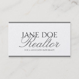Realtor-wirkliche Visitenkarte