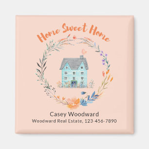 Realtor Zuhause Sweet Zuhause Danke, neuer Hausbes Magnet