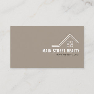Realty Real Anwesen Company Visitenkarte