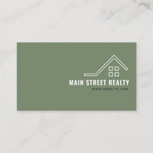 Realty Real Anwesen Company Visitenkarte