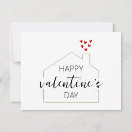 Realty Valentine's Day Hört Landwirtschaft Karte