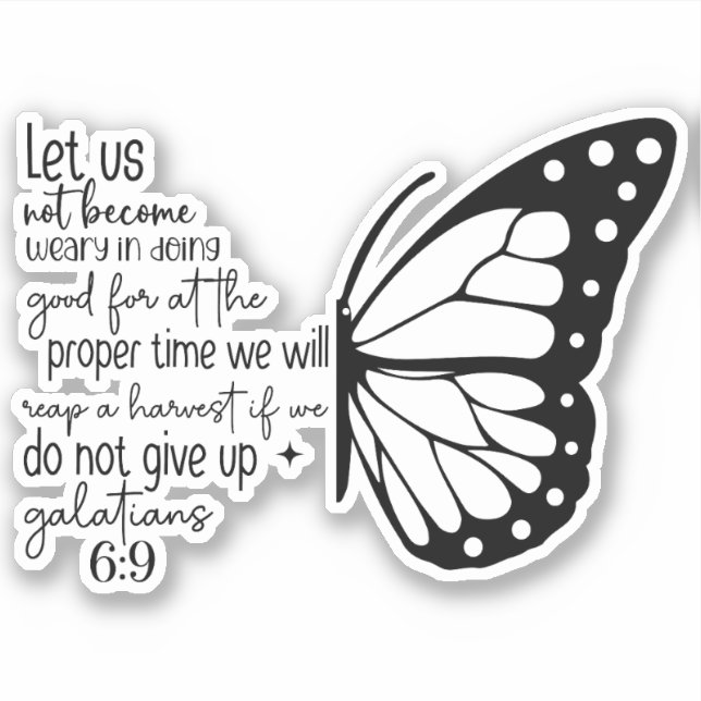 Reap a Harvest Christian Faith  Aufkleber (Vorderseite)