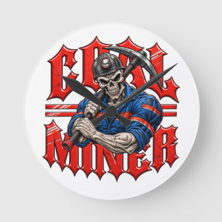 REAPER-KOHLENBERGmann Runde Wanduhr