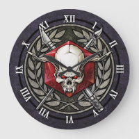 ReaperCon 2019 - Logo-Wanduhr