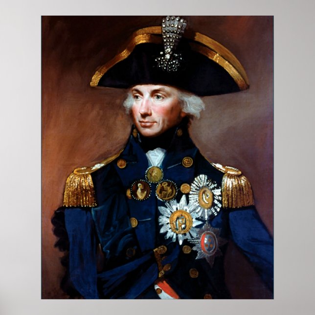 Rear Admiral ~ Sir Horatio Nelson Poster (Vorne)