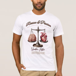Reason and Passion: Scales of Justice T-Shirt