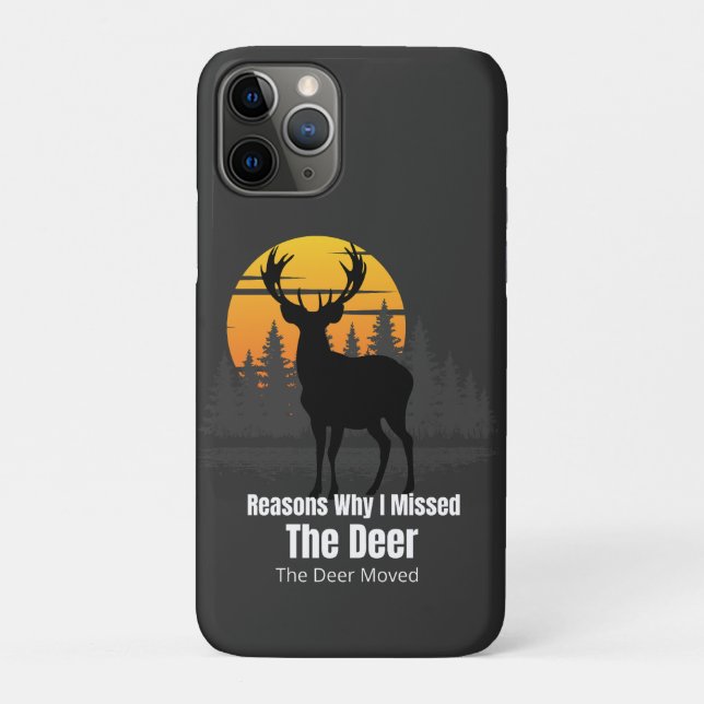 Reasons Why I Missed The Deer Case-Mate iPhone Hülle (Rückseite)