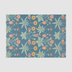 REBE-MUSTER mit MOHNBLUMEN, Seidenpapier