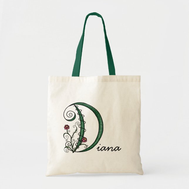 "Rebe Tasche des Buchstabe-D" (Vorne)