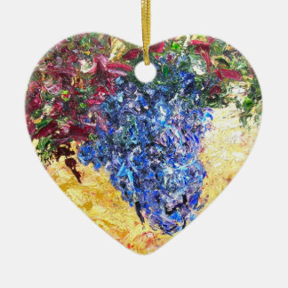 Rebe-Wein Keramik Ornament