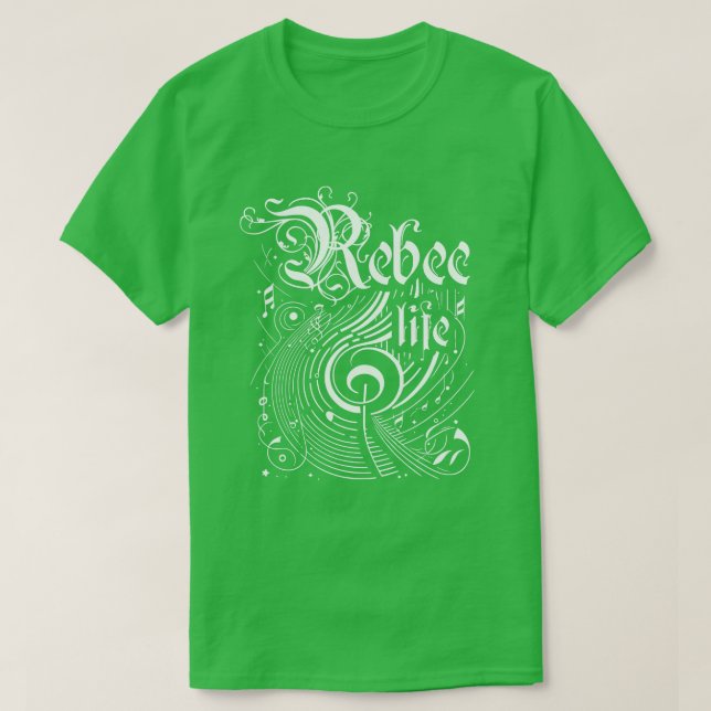 Rebec Life T-Shirt (Design vorne)