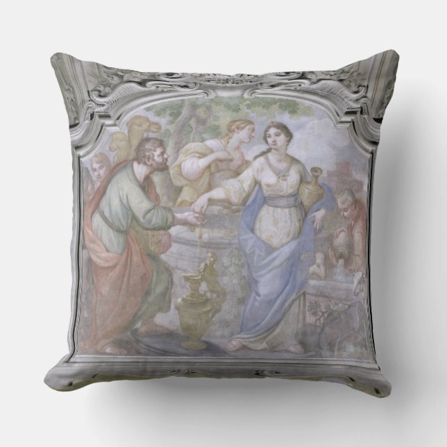 Rebecca an gut, vom Refektorium, 1753-54 ( Kissen (Vorderseite)