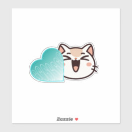 Rebecca Cat Sticker