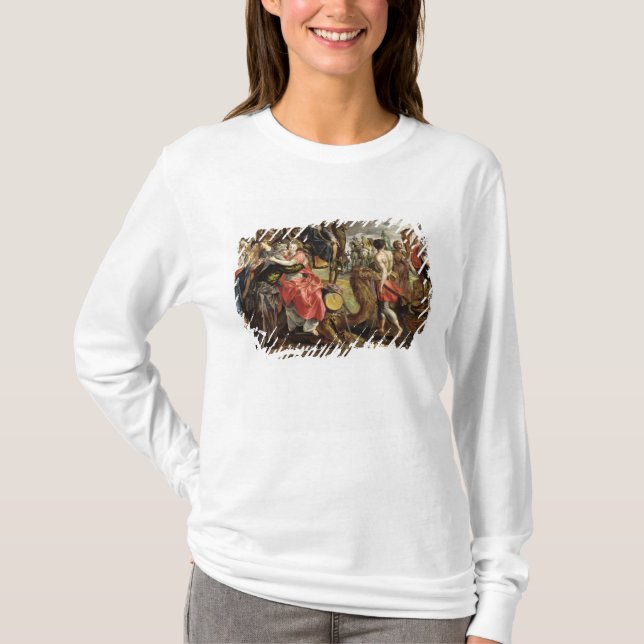 Rebecca, der Abschied zu ihrer Familie, c.1562 T-Shirt (Vorderseite)