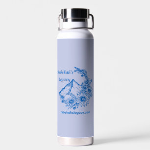 Rebekah's Legacy Logo Kupfer-Wasserflasche Trinkflasche