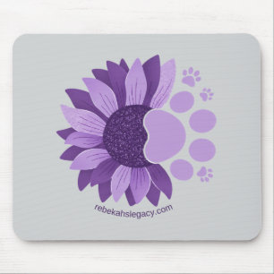 Rebekahs Vermächtnis Lavendel Sonnenblume Pfote Ma Mousepad