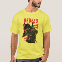 Rebel Anime Men T - Shirt