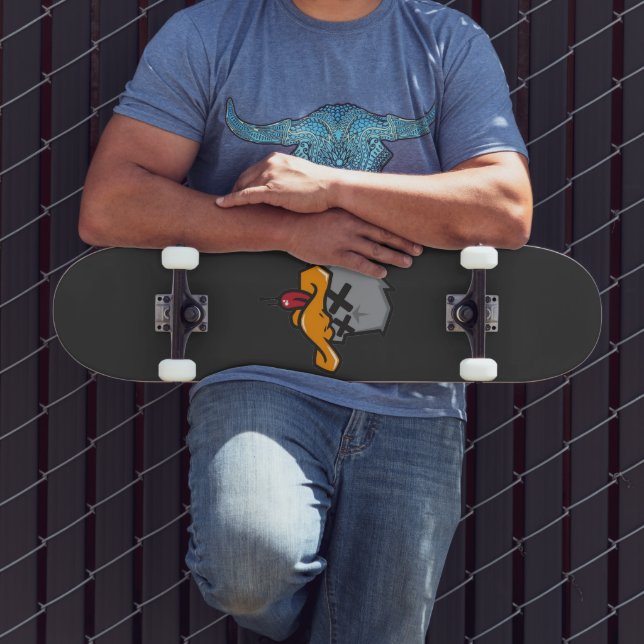 Rebel Duck  Skateboard (Außenbereich 3)